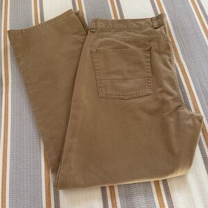 Chaps Tan 5-Pocket Twill Pants